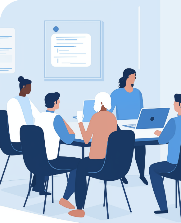 Illustration offre premium Pole sociale RH